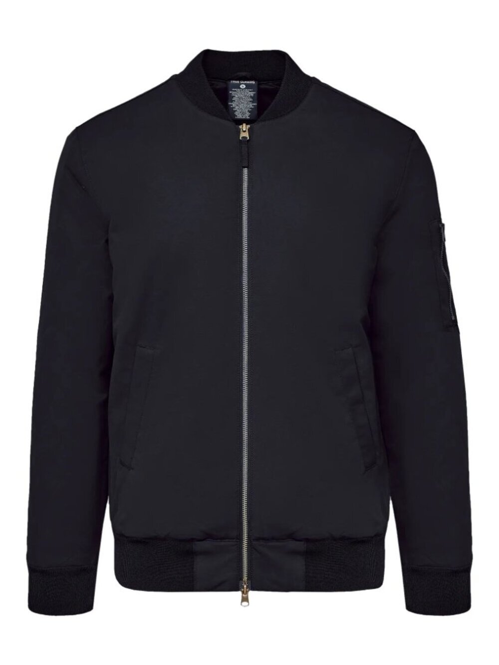 🖤 NWOT True Classic Men's Water Resistant Bomber Jacket ✈️ Size Large